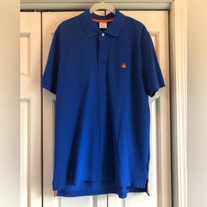 Brooks Brothers supima cotton, cobalt blue, polo shirt, M